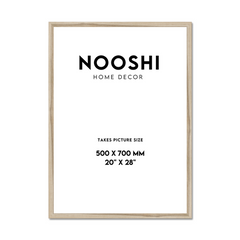 50x70cm Natural Frame