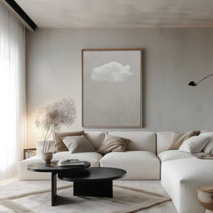 Canvas - Grey Cloud Art