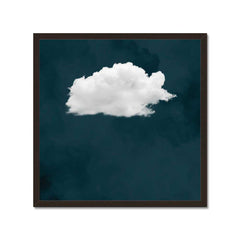 Canvas - Teal Cloud Art