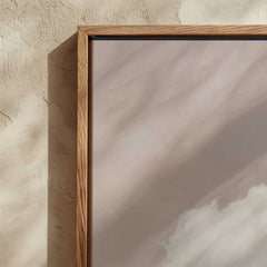 Canvas - Beige Cloud Art