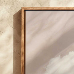 Canvas - Beige Cloud Art