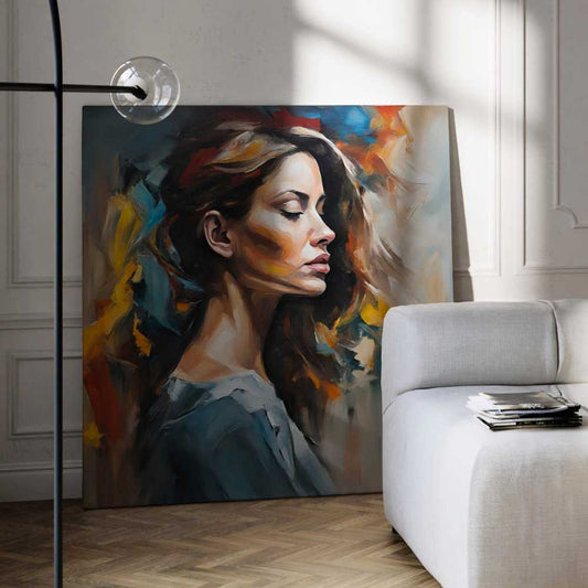 Women's Portraits Canvas - Athena