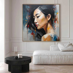 Women's Portraits Canvas - Selene