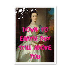 Altered Vintage Art - Still above you