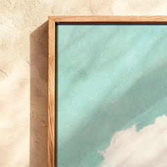 Canvas - Green Cloud Art