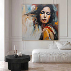 Women's Portraits Canvas - Saanvi