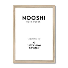A3 Natural Frame
