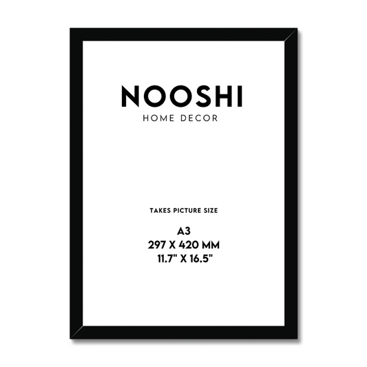 A3 Black Frame
