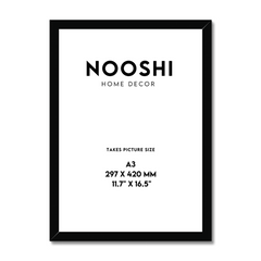 A3 Black Frame