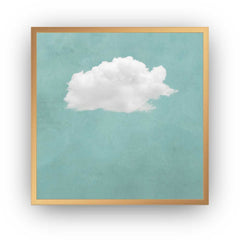 Canvas - Green Cloud Art