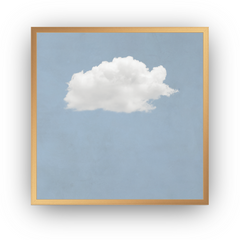 Canvas - Blue Cloud Art