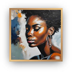 Women's Portraits Canvas - Luna