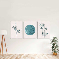 Japanese Bamboo - Set of 3