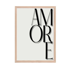 Amore - Typography Art