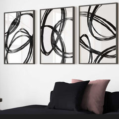 Monochromatic Orbital: Set of 3 Prints