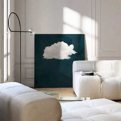 Cloud Wall Art - Blue/Turquoise