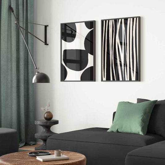 Monochrome Medley: Set of 2 Prints