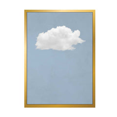Canvas - Blue Cloud Art
