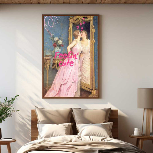 Altered Vintage Art - Feelin' Cute