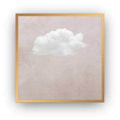 Canvas - Beige Cloud Art
