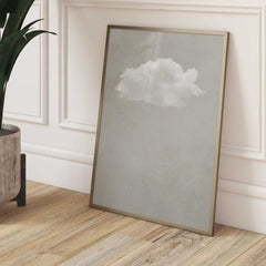 Cloud Wall Art - Grey