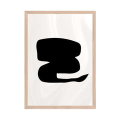 Singular Essence: Black on Beige