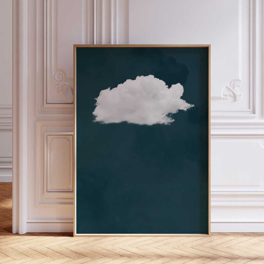 Cloud Wall Art -Blue / Turquoise