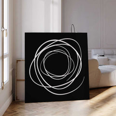 Infinite Elegance: Abstract Circle