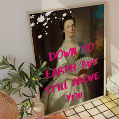 Altered Vintage Art - Still above you