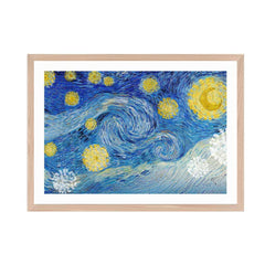 Starry Night - Altered Art - Vincent Van Gogh