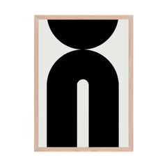 Black Symmetrical Arch