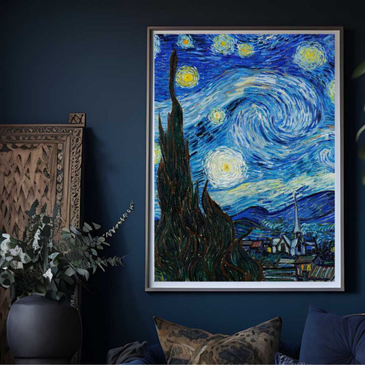 Starry Night - Altered Art - Vincent Van Gogh