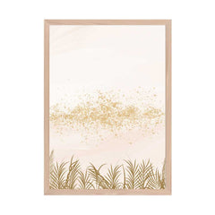 Sunset Sojourn: Abstract Flock of Birds in Flight