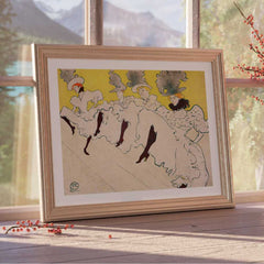 Mademoiselle Eglantine’s Troupe - Henri de Toulouse–Lautrec