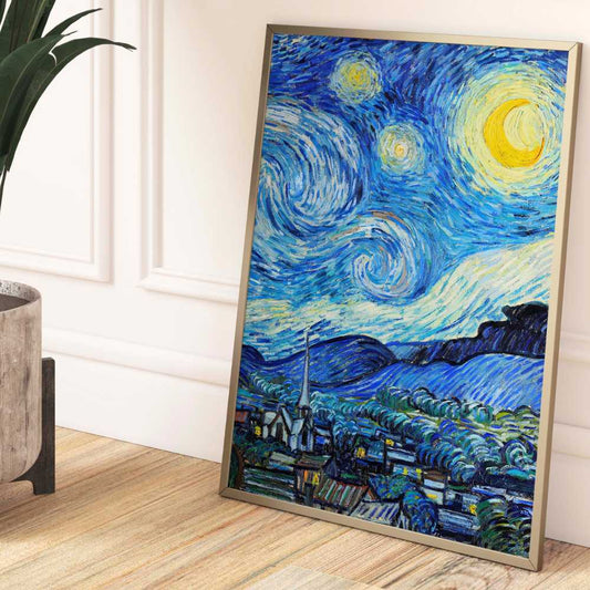 Starry Night - Altered Art - Vincent Van Gogh