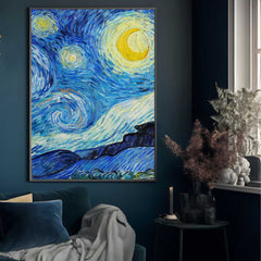 Starry Night - Altered Art - Vincent Van Gogh
