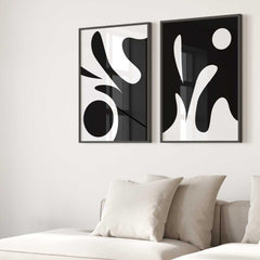 Monochrome Black and White Duo