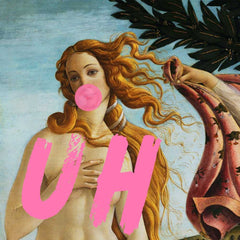 Altered Vintage Art - Uh La La