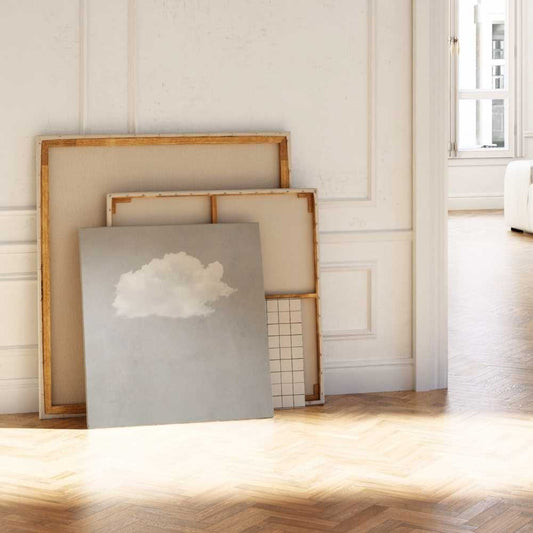 Cloud Wall Art - Grey