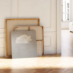 Cloud Wall Art - Grey