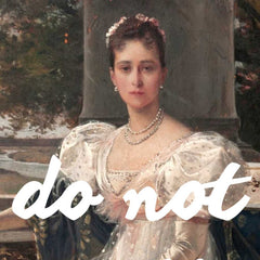 Altered Vintage Art - Quote: Do not kill my vibe