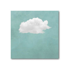 Canvas - Green Cloud Art