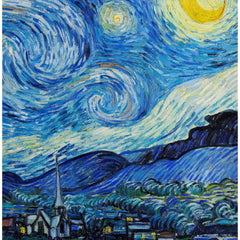 Starry Night - Altered Art - Vincent Van Gogh