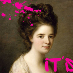 Altered Vintage Art - It's called fashion