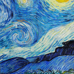 Starry Night - Altered Art - Vincent Van Gogh