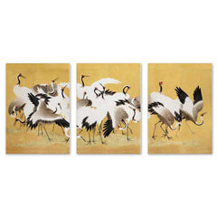Japanese Cranes - Set of 3