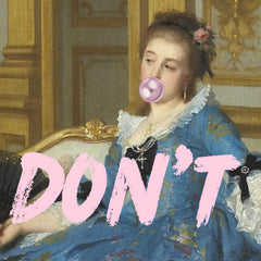 Altered Vintage Art - Quote: Don't kill my vibe