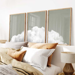 Sage Green Clouds Trio