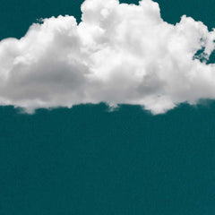 Turquoise Green Cloud Wall Art