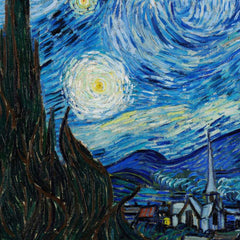 Starry Night - Altered Art - Vincent Van Gogh